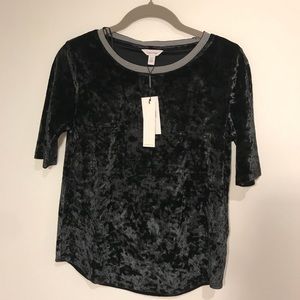 Black Velvet Shirt | Calvin Klein